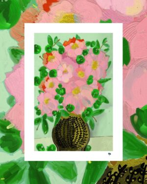 Bodegón Floral. Arte Digital Impreso