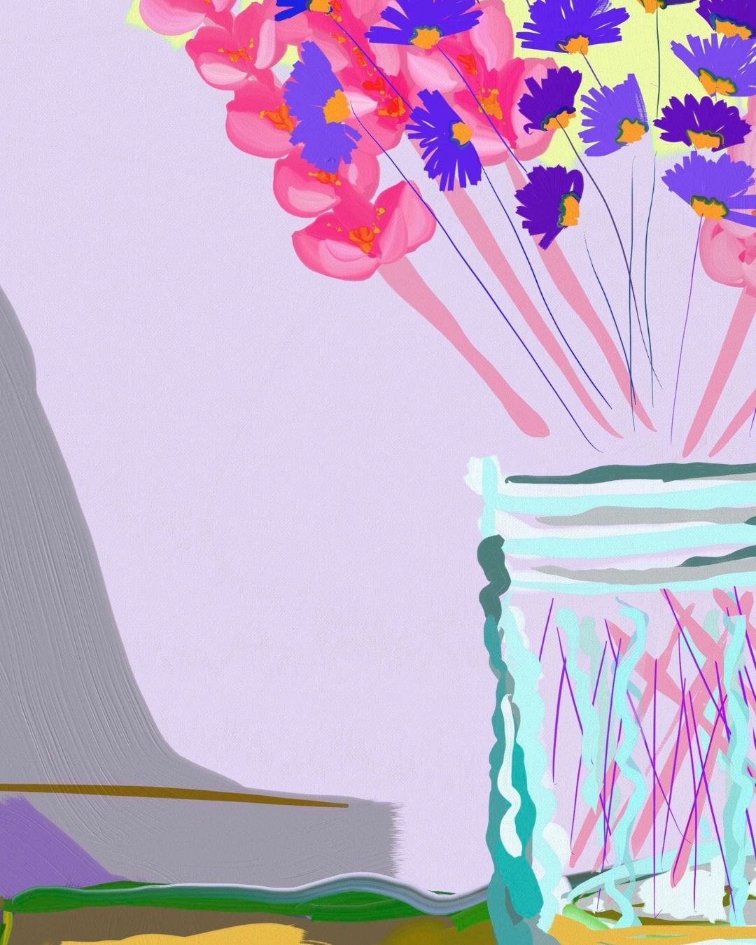 Flores secas. Arte Digital Impreso - Imagen 2