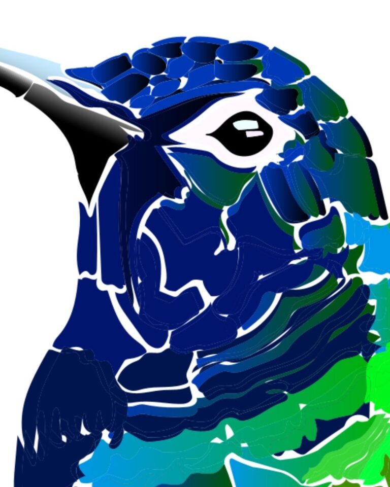 Blue Hummingbird