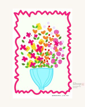 The Happy Flower Pot. Póster Descargable