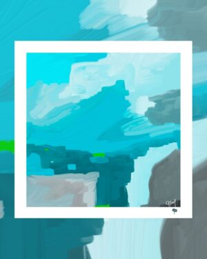 Escaleras al cielo. Arte Digital Impreso